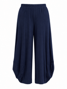 Product-only view of the Bright Navy Blue Marlee Wide Leg Pants.