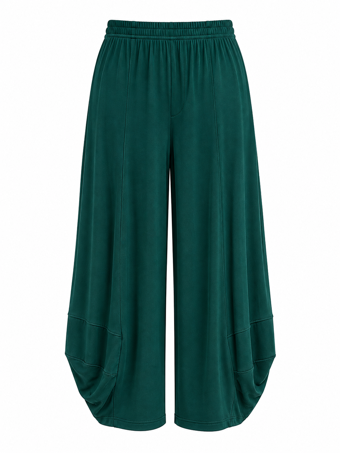 product only view of the Pine Green Marlee Wide Leg Pants.